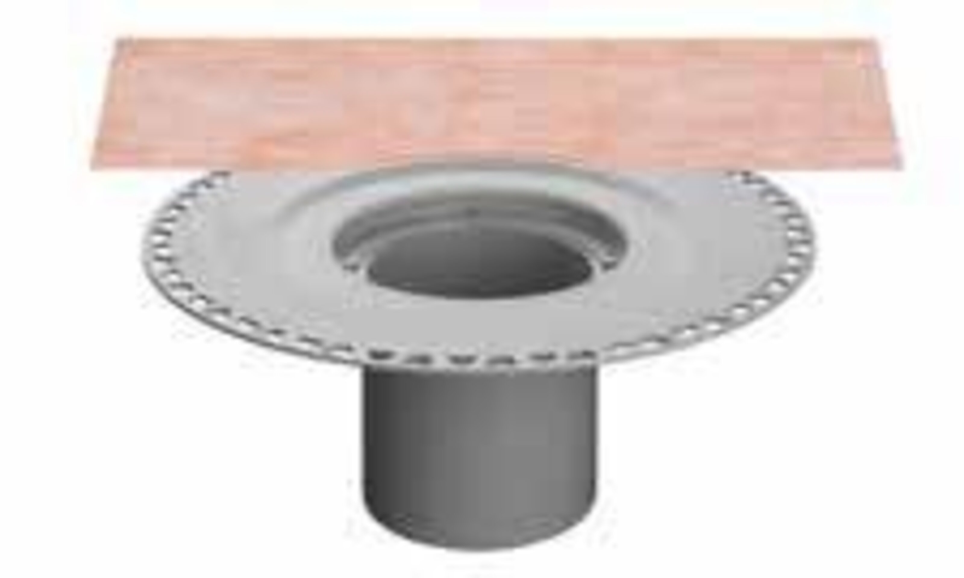 Desagüe vertical sin sifón - KERDI DRAIN - KD BV 100 - 1